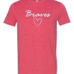 Soft T-Shirt - AES Heart Heather Red