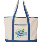 Large Tote Bag Splash Logo